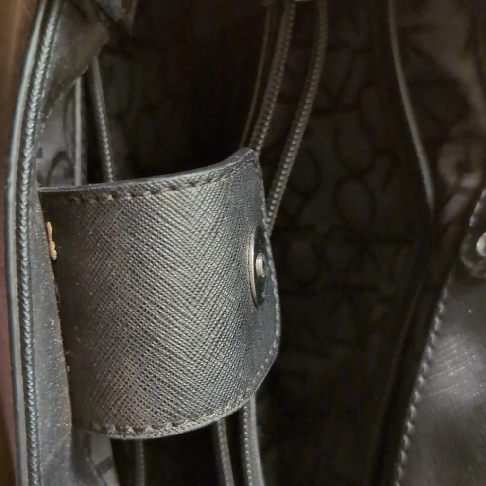 Calvin Klein Satchel with Structured Design and Multiple Pockets - Picture 6 of 10